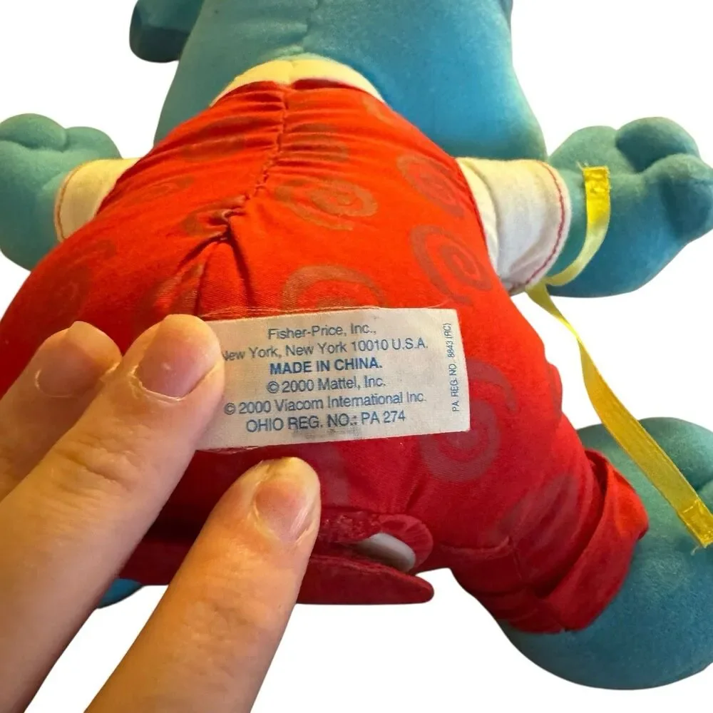 BLUES CLUES All Ears Blue Vintage Puppy Dog‎ Fisher Price 2000 Not Working